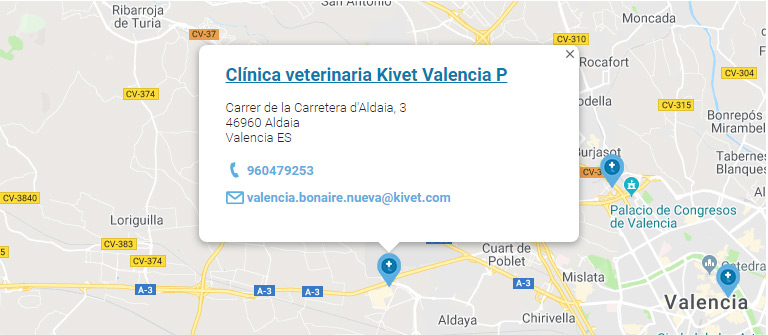 Clínica veterinaria donde se atendió a Bianca
