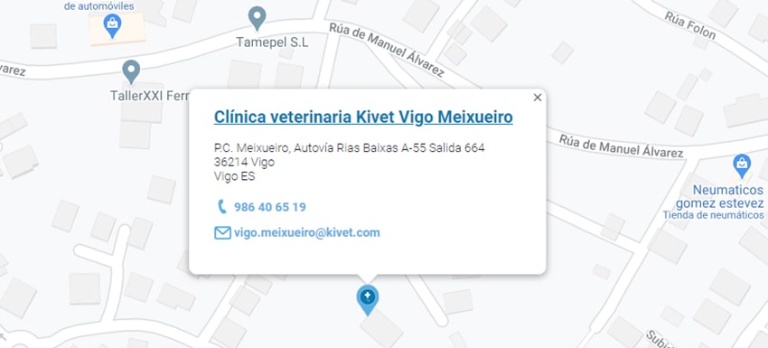 mapa-clinica veterinaria vigo