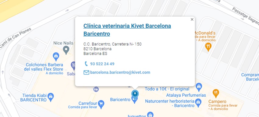 Clínica Veterinaria Kivet Barcelona Baricentro