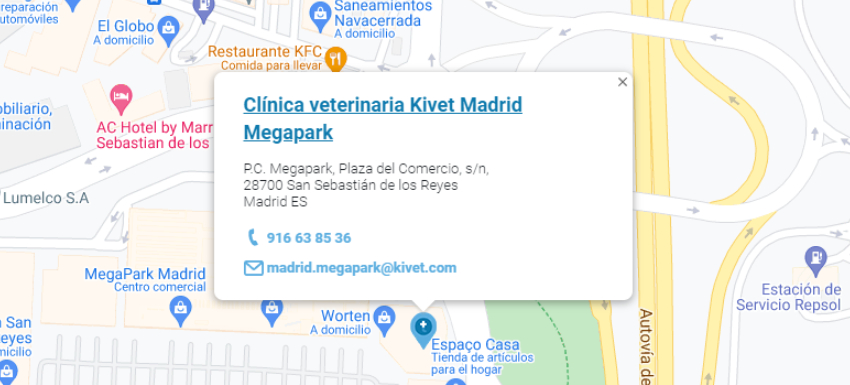 clinica kivet megapark